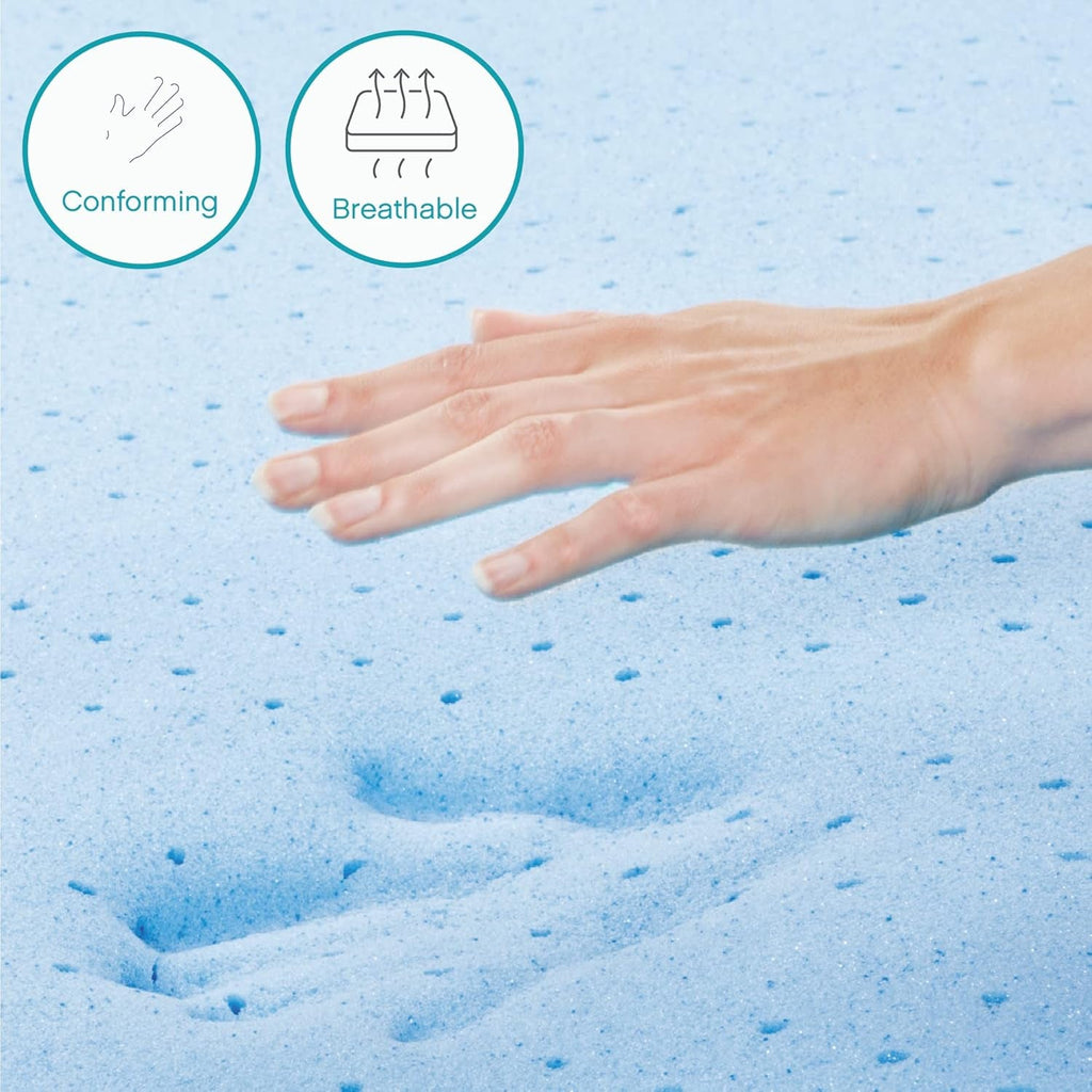 Memory Foam Mattress Queen Four Point Five Inch Foldable Sleeper