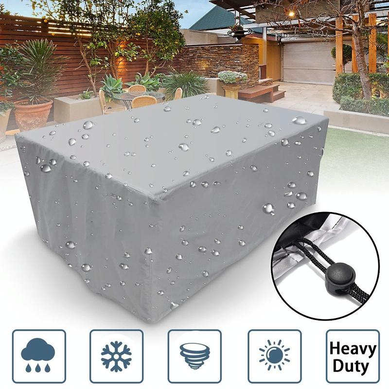 NNEIDS Waterproof Outdoor Furniture Cover - 190X125X80Cm