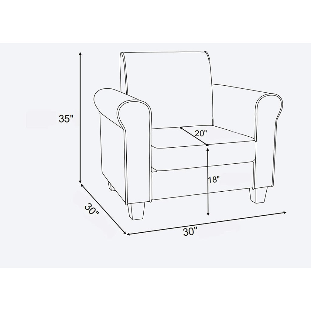 Black Accent Chair Modern Design For Living Room Furniture
